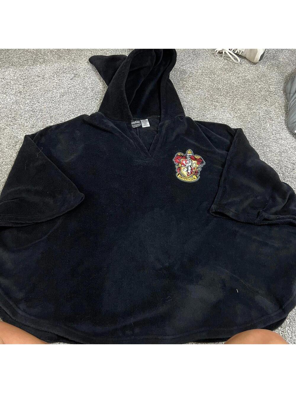 Harry Potter Black Fleece Cloak